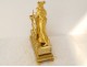 Pendulum Empire gilt bronze Birth Love vestal Athenian cherub XIXth