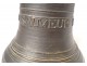 Mass bell bronze bronze Saint-Sauveur ermine 1788 XVIII