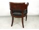 Jacob mahogany desk chair carved heads rams I Empire nineteenth