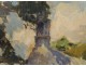 HST painting Emile Simon Pardon Feast church chapel Brittany Breton XXth