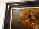 Oil Copper painting Assumption Virgin Flemish school apostles 17th century