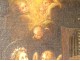 HST portrait painting Sainte-Cécile music organ cherubs crown 18th century