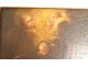 HST portrait painting Sainte-Cécile music organ cherubs crown 18th century