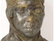 Orientalist bust sculpture P. Loiseau-Rousseau young Berber plaster nineteenth