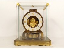 Atmos clock Jaeger-LeCoultre Switzerland perpetual movement brass plexi 20th century