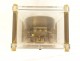 Atmos clock Jaeger-LeCoultre Switzerland perpetual movement brass plexi 20th century