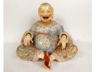 Large articulated hoard sculpture Chinese polychrome porcelain Meissen taste