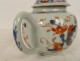 Porcelain teapot jug China Imari peony flowers Qianlong 18th century