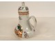 Porcelain coffee jug Compagnie Indes decor 18th century Mandarin Palette