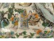 Terrine covered porcelain China famille verte characters landscapes 18th century