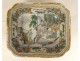 Terrine covered porcelain China famille verte characters landscapes 18th century