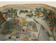 Terrine covered porcelain China famille verte characters landscapes 18th century