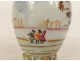 Porcelain milk jug Compagnie Indes European decor characters port 18th