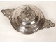 Covered bowl with silver ears Farmers General Rennes Buchet 819gr 18th