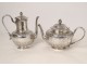 Service 6PC coffee tea silver Minerva Odiot Samovar jug 5926gr nineteenth