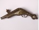 Rare small miniature wrought iron wheel pistol Nuremberg Germany XVIth