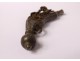 Rare small miniature wrought iron wheel pistol Nuremberg Germany XVIth