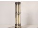 Pair of financial candlesticks in solid silver Swiss goldsmith Bossard 1541gr XIXth