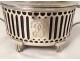 Louis XVI solid silver sugar bowl Farmers General Paris Leguay XVIIIth