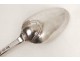 Solid silver stew spoon Farmers General silver spoon 168gr XVIIIth