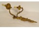 Pair of wall lights with 2 light arms Regency gilded bronze putti cherubs 18th century