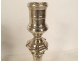 Pair of Regency silver-plated bronze candlesticks 18th century