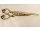 Silver vermeil grape scissors Minerva Maison Gavet vine 101.41gr 19th century