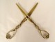 Silver vermeil grape scissors Minerva Maison Gavet vine 101.41gr 19th century