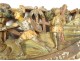 Sicilian wooden cart ornament Chiave di Carretto Rizzieri scene 19th century