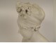 Carrara marble bust sculpture Mme Récamier after. Joseph Chinard 19th century