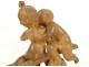 Terracotta sculpture Emmanuel Villanis Childish kiss cherubs late 19th century