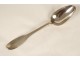 Solid silver spoon Farmers General 74gr 18th century