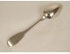 Solid silver spoon Farmers General 74gr 18th century