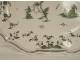 Moustiers earthenware dish with grotesque monkeys, dog, insects and foliage, 19th century