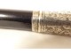 Conductor&#39;s baton ebony solid silver English London 20th century