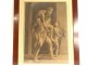 Mythological drawing after Raphael Aeneas Anchises and Ascanius signed 1820 19th century