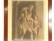 Mythological drawing after Raphael Aeneas Anchises and Ascanius signed 1820 19th century