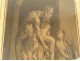 Mythological drawing after Raphael Aeneas Anchises and Ascanius signed 1820 19th century