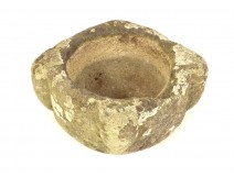 Old stone holy water font, 18th century