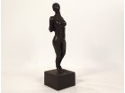 Sculpture bronze femme nue arc Archère Paul Guiramand Ecole Paris XXème