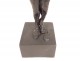 Bronze sculpture of a naked woman with a bow, Archer Paul Guiramand, Paris School, 20th century