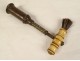 Antique corkscrew steel bone boar bristles 2 directions 19th century collection