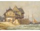 HST Albert Hirtz Breton port boats Brittany Finistère Breton school 19th century