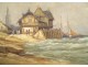 HST Albert Hirtz Breton port boats Brittany Finistère Breton school 19th century