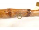 Antique cane with carved bone knob and thorny wood shaft, 19th century