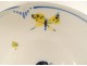 Pair of earthenware plates Large Birds Staircase Crystal Dammouse Laurin 19th