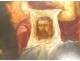 HSP painting Vision St Francis Seated ecstasy shroud Mary Magdalene XVIIth