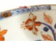 Chinese porcelain saucer Imari garden butterflies Qianlong China XVIIIth century