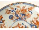 Chinese porcelain saucer Imari garden butterflies Qianlong China XVIIIth century