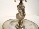 Ring sizer silver-plated bronze gilded antique woman bust Venus Aphrodite 19th century